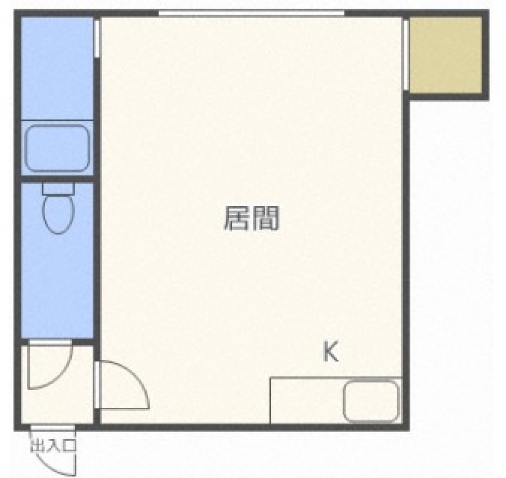 賃貸物件の間取りはこちら