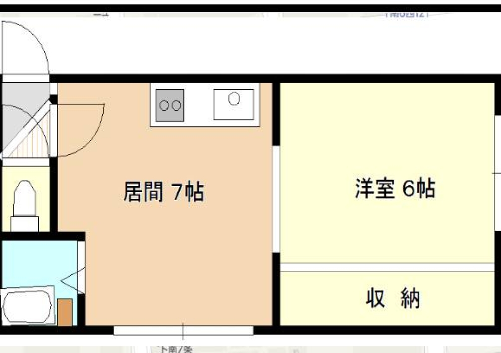 賃貸物件の間取りはこちら
