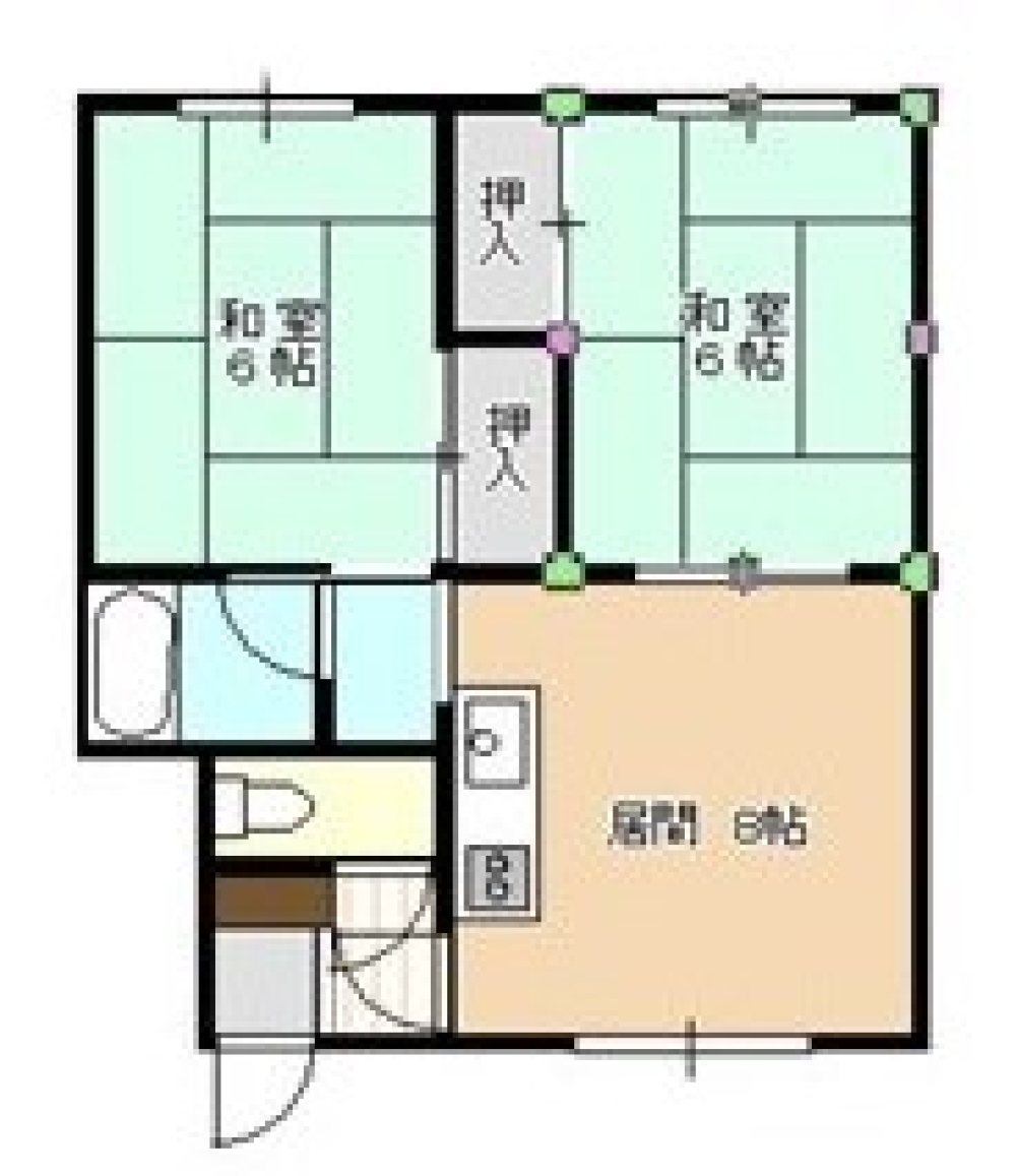賃貸物件の間取りはこちら