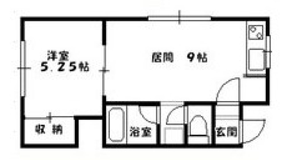 賃貸物件の間取りはこちら