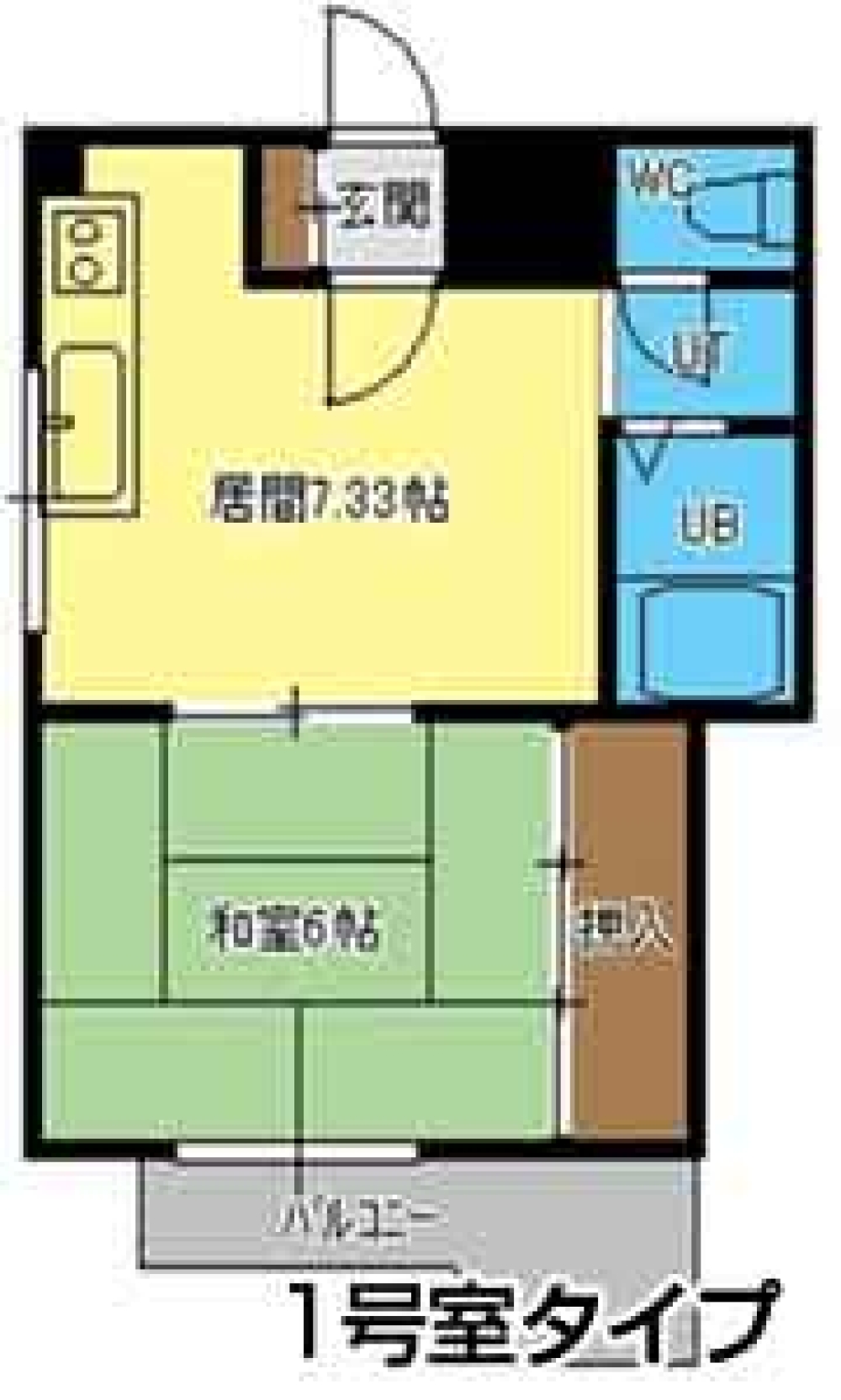 賃貸物件の間取りはこちら
